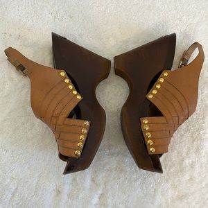 Michael Kors wedge sandals, 9.5
